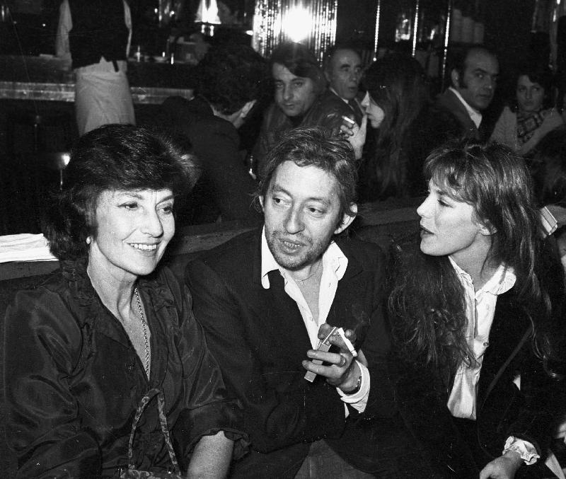 Photo Serge Gainsbourg et Jane Birkin