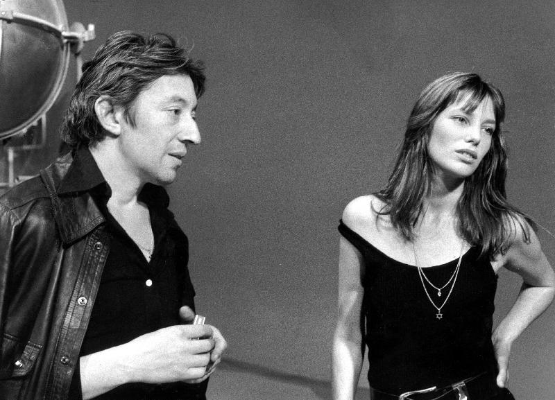 Photo Jane Birkin et Serge Gainsbourg sur le set de Mélodie Nelson 11 septembre 1971 