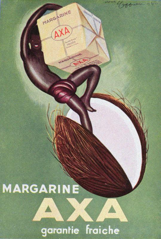 Publicité pour Axa margarine du magazine L'Art Menager 1933