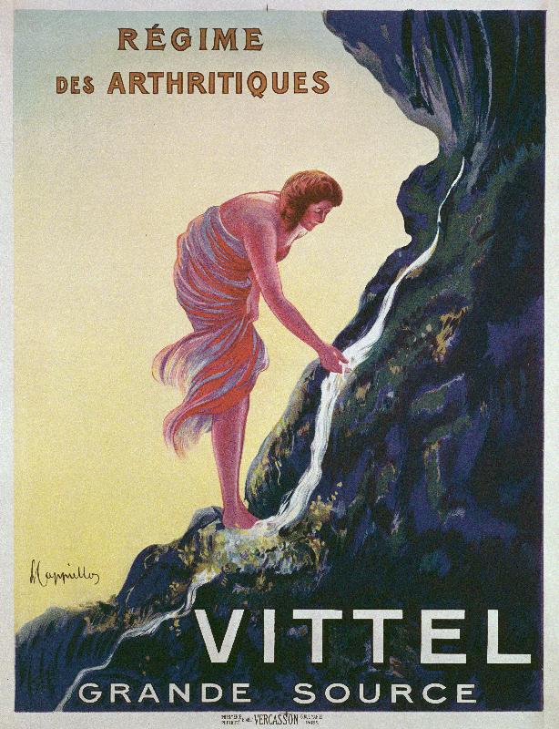 Publicité pour Vittel Grande Source, 1911 