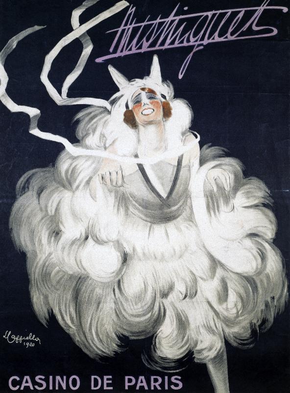 Mistinguett (1872-1956) au Casino de Paris, 1920, affiche illustrée par Leonetto Cappiello