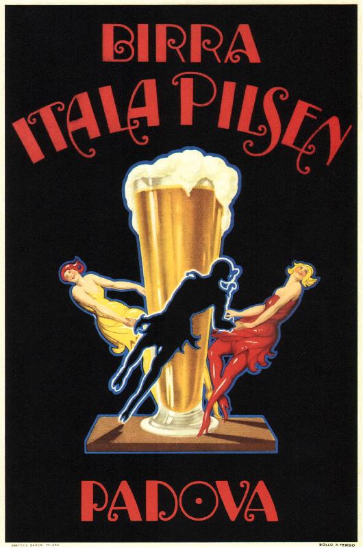 Affiche de bière pour Itala Beer