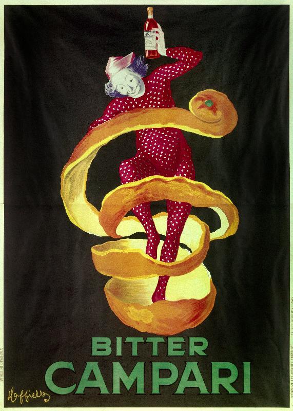 Affiche pour l'apéritif Bitter Campari, 1921