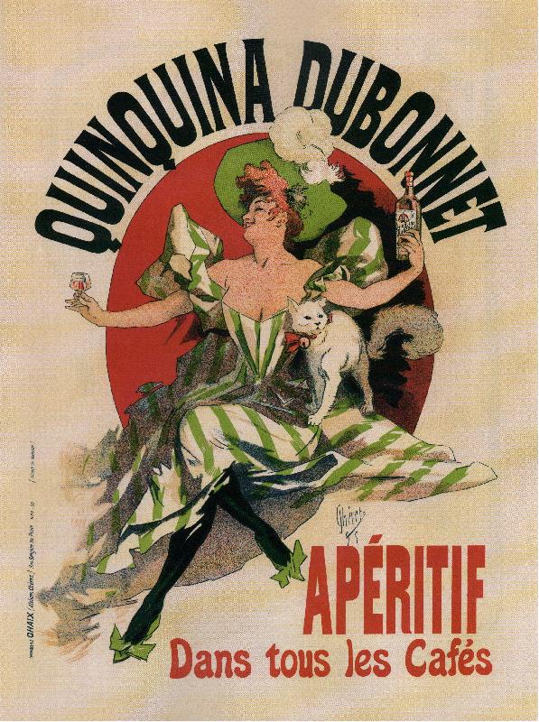 Affiche publicitaire Quinquina Dubonnet