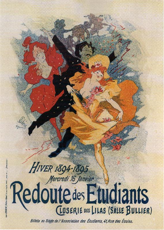 Affiche Redoute des Etudiants