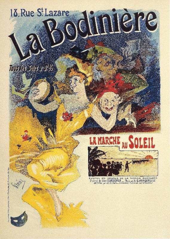  La Bodiniere, affiche de Jules Cheret