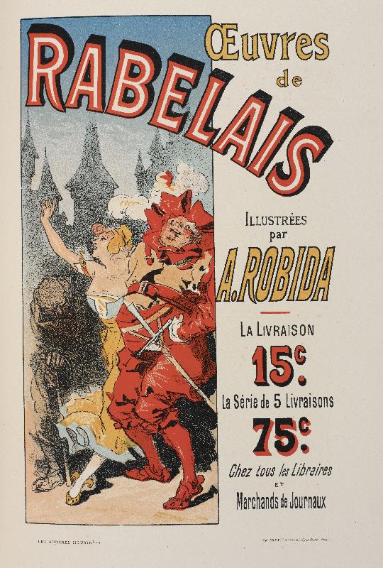 Affiche Œuvres de Rabelais