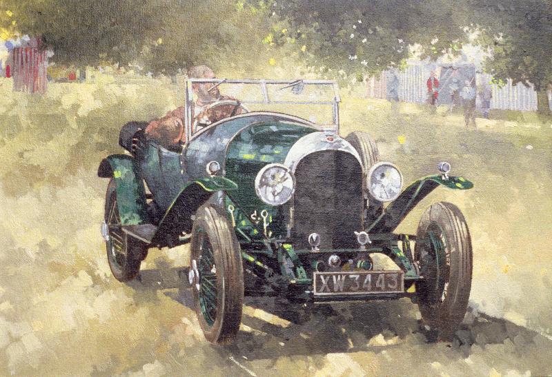  La Bentley verte à Althorp, 1994