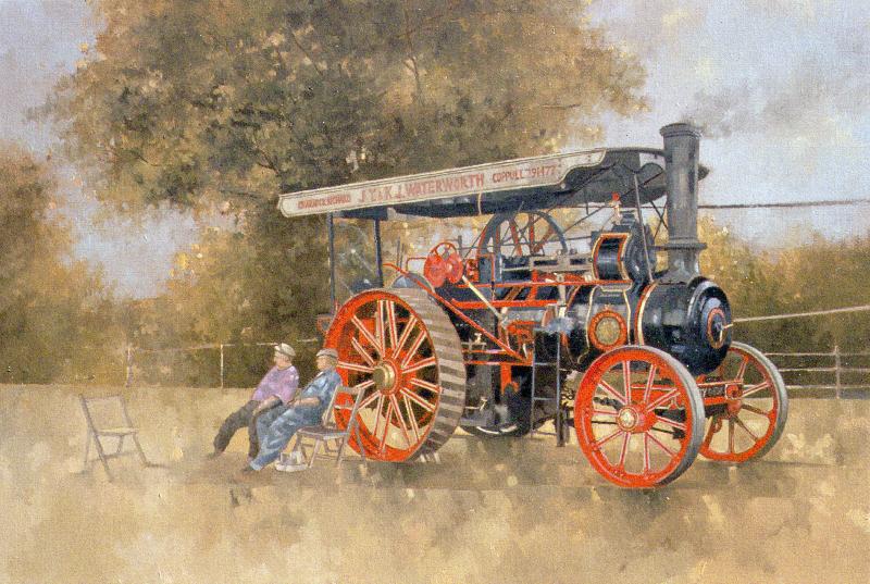  Traction Engine at the Great Eccleston Show, 1998