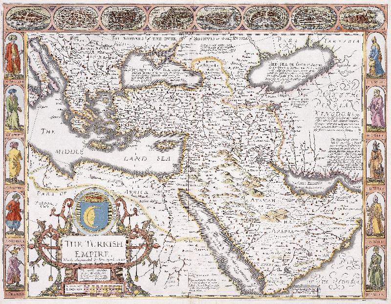 Carte L'Empire turc, 1626