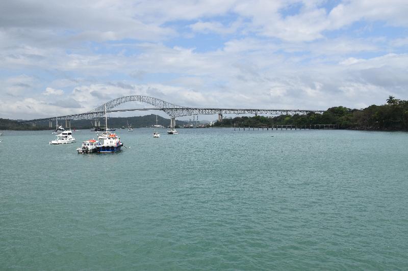 Vue du pont des Amériques