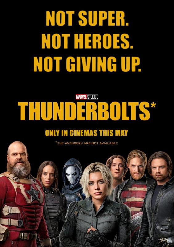 Poster film Thunderbolts (2025)