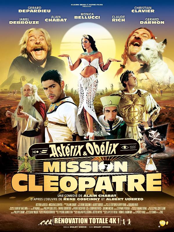 Poster du film Astérix mission Cléopatre