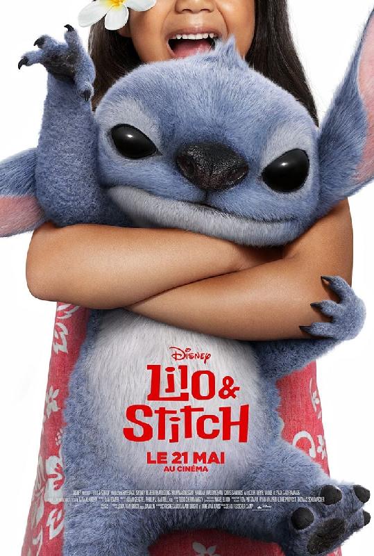 Affiche dessin animé Lilo et Stitch