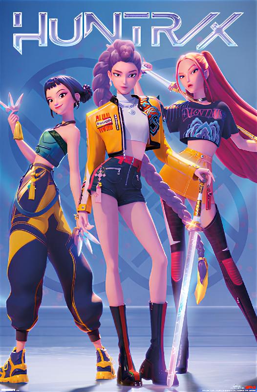 Poster K-pop Demon Hunters