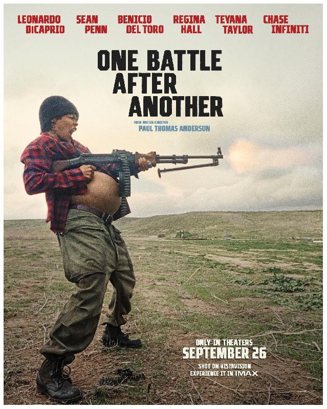 Affiche du film Une Bataille Après l'Autre version anglaise