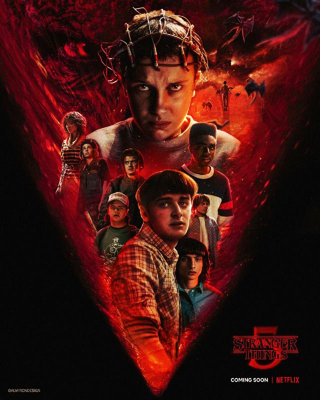 Poster série TV Stranger things saison 5