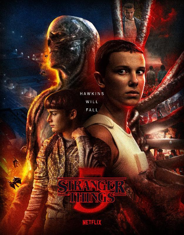 Poster série TV Stranger things saison 5