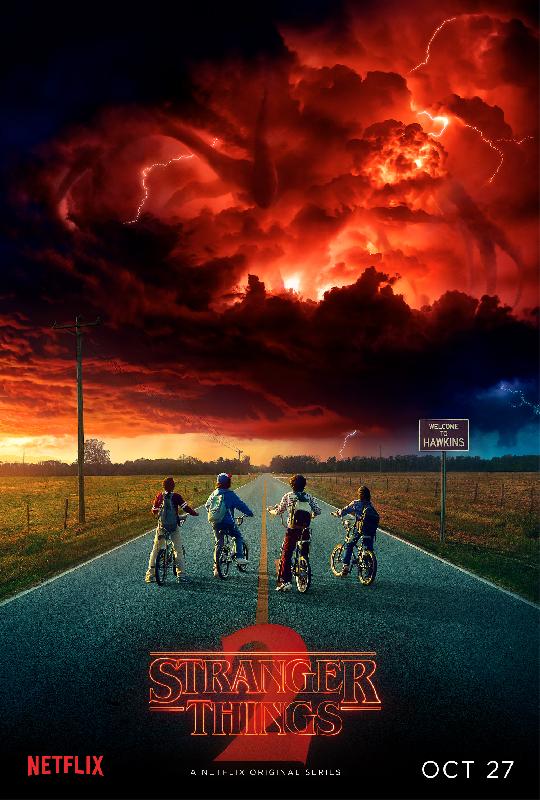 Poster série TV Stranger things saison 2