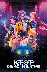 Poster série tv K-pop demon hunters