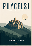 Affiche illustrée style moderne de Pucelsy dans le Tarn