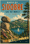 Affiche style Ghibli du Sidobre