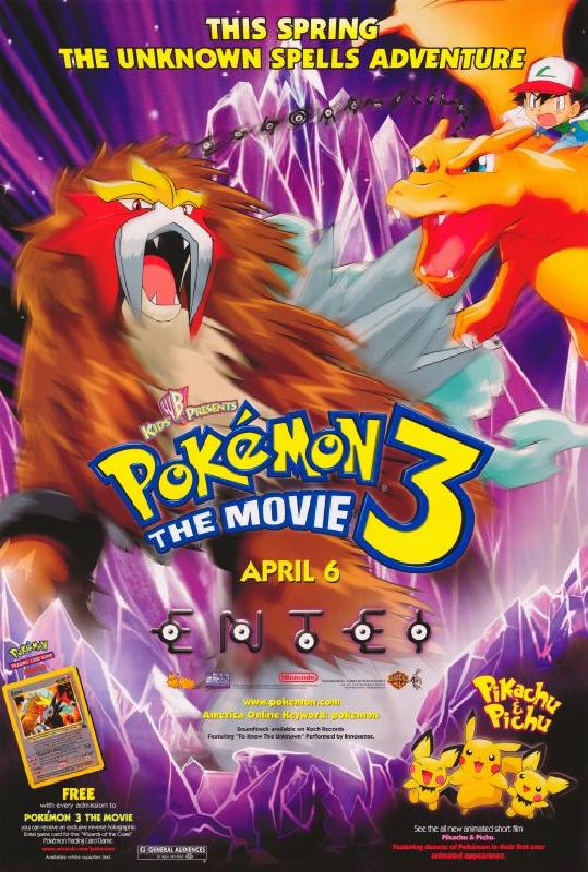 Affiche du film Pokemon 3