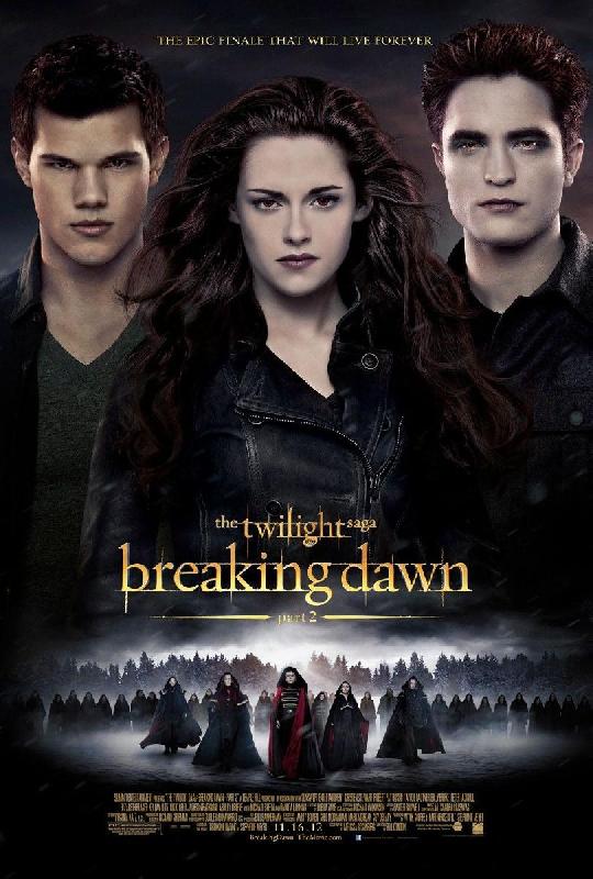 Affiche du film Twilight Breaking Dawn Part 2