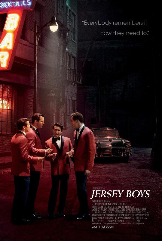 Affiche du biopic Jersey Boys