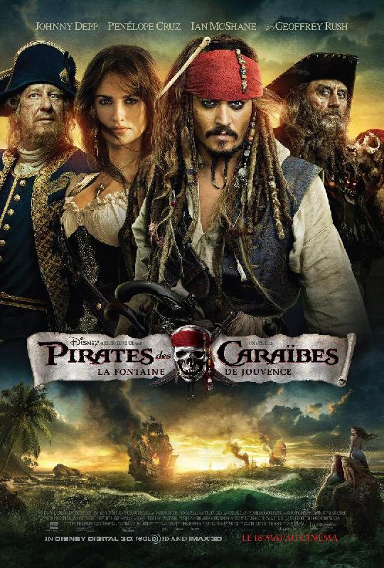 Affiche du film Pirates des Caraïbes