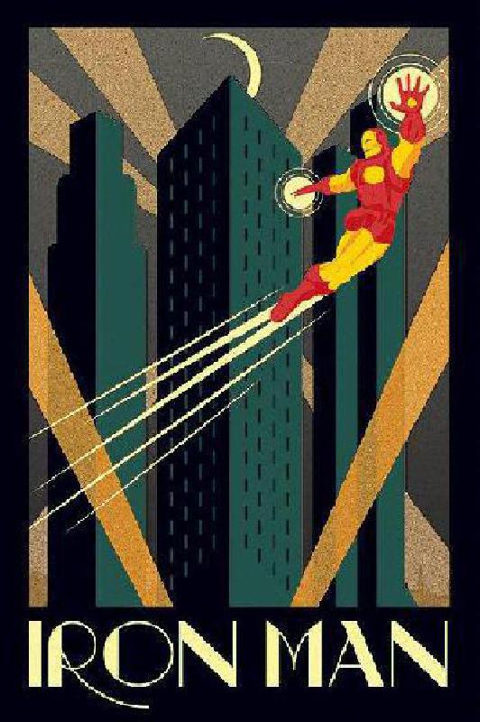Affiche Marvel Déco Iron Man - acheter Affiche Marvel Déco Iron Man (7747)  