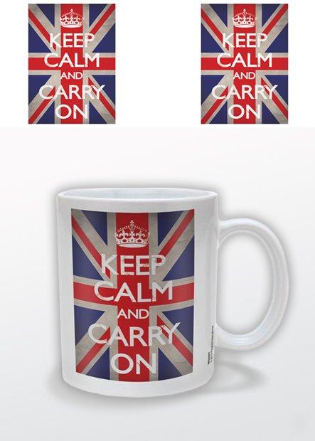 Tasse Keep Calm - Drapeau Royaume Uni