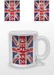 Tasse Keep Calm - Drapeau Royaume Uni