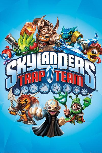 Affiche du jeu vidéo Skylanders
