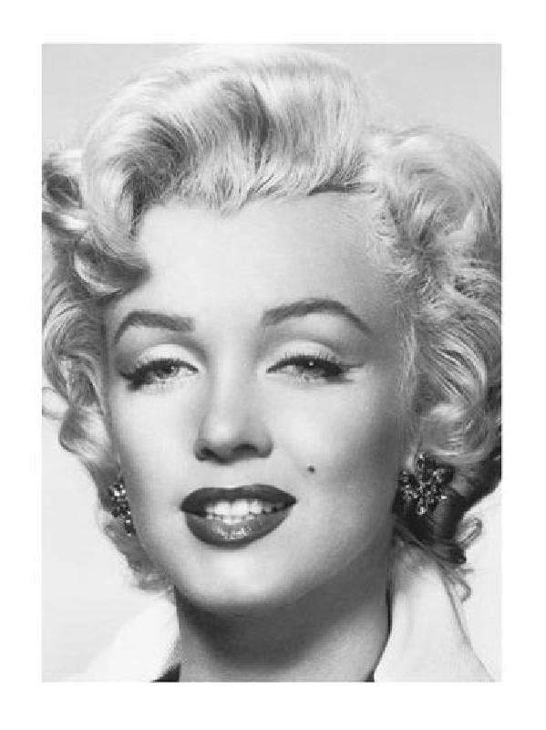 Affiche Vintage Marilyn Monroe - Portrait Noir Et Blanc, 16 X 23 Pouces, Neuve