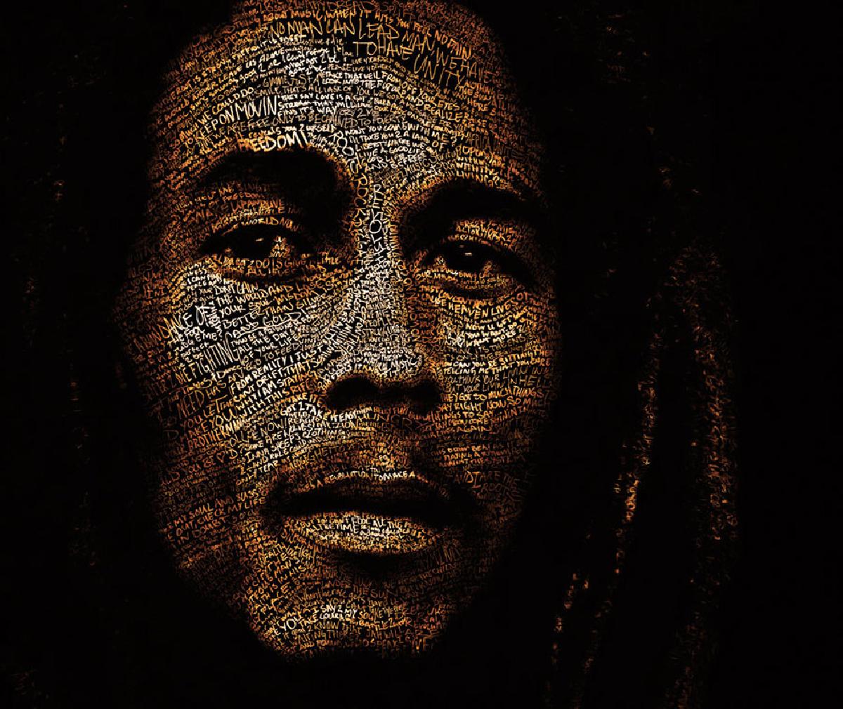 CXMAKNZ Affiches Applicable à Bob Marley Toile Peinture à l'huile