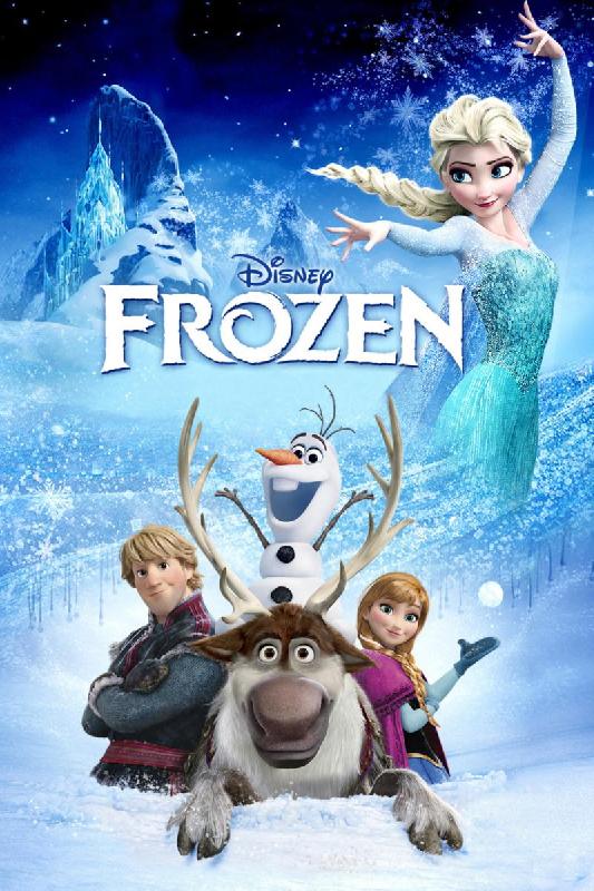 Poster du film animé de la Reine des Neiges acheter Poster du film animé de la Reine des